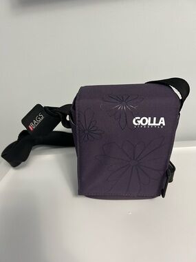 Golla Lifestyle Purple Crossbody Camera Bag